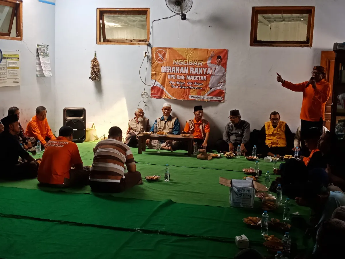 DPD Gerakan Rakyat Magetan Selesaikan Berkas DPC di 18 Kecamatan