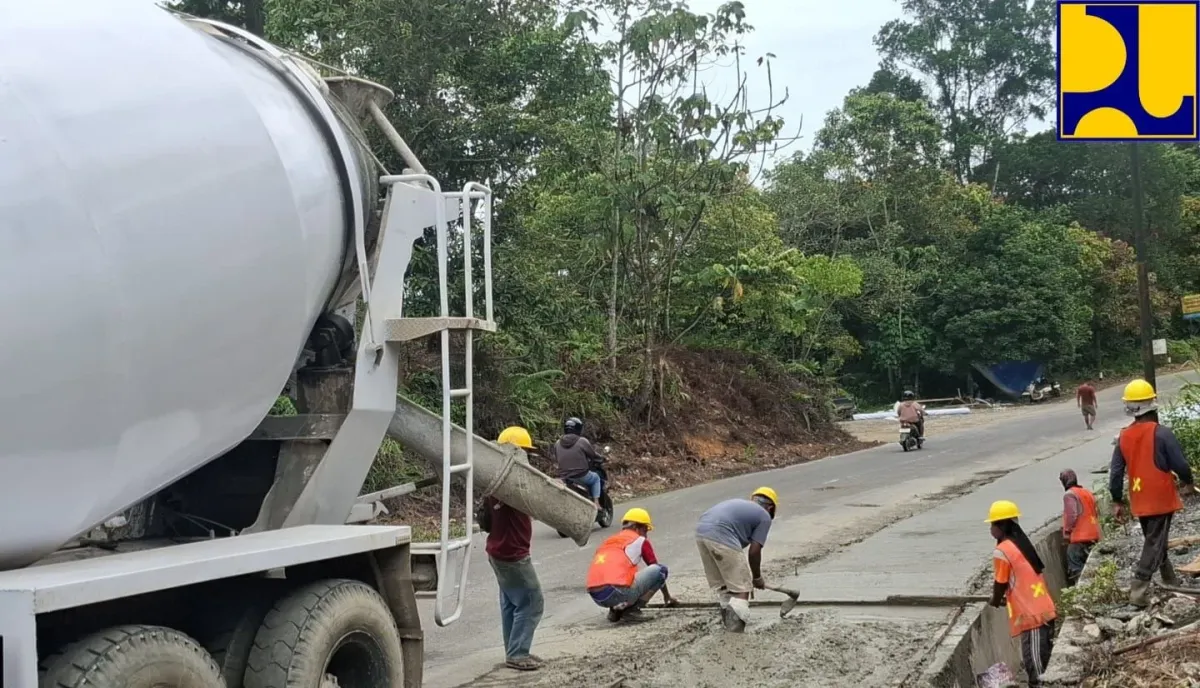 Perbaikan Jalur Labanan–Bulungan untuk Kelancaran Logistik di Kaltim-Kaltara