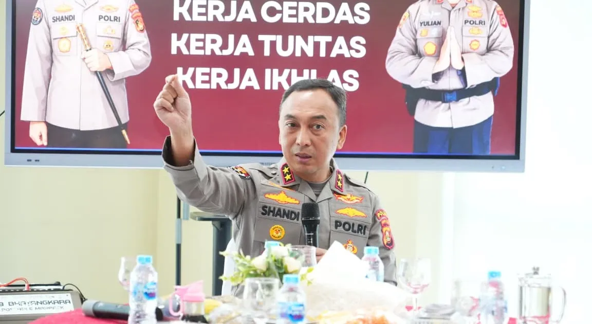 Kapolda Sumsel Gelar Coffee Morning untuk Perkuat Pemberantasan Narkotika