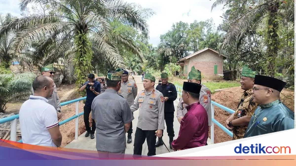 Kapolda Riau Dorong Percepatan Pembangunan Jembatan di Kampar