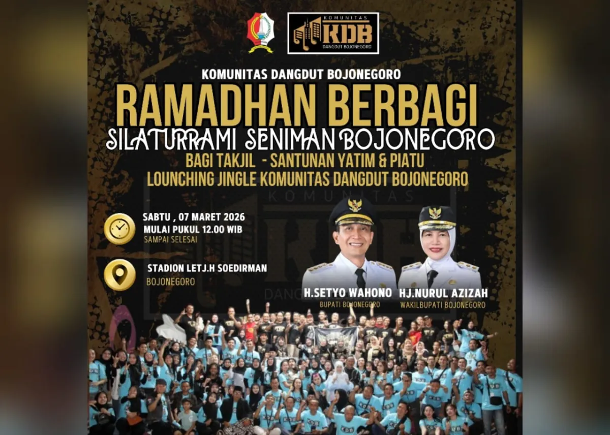 Harmoni Ramadhan: Komunitas Dangdut Bojonegoro Gelar Silaturahmi dan Aksi Sosial