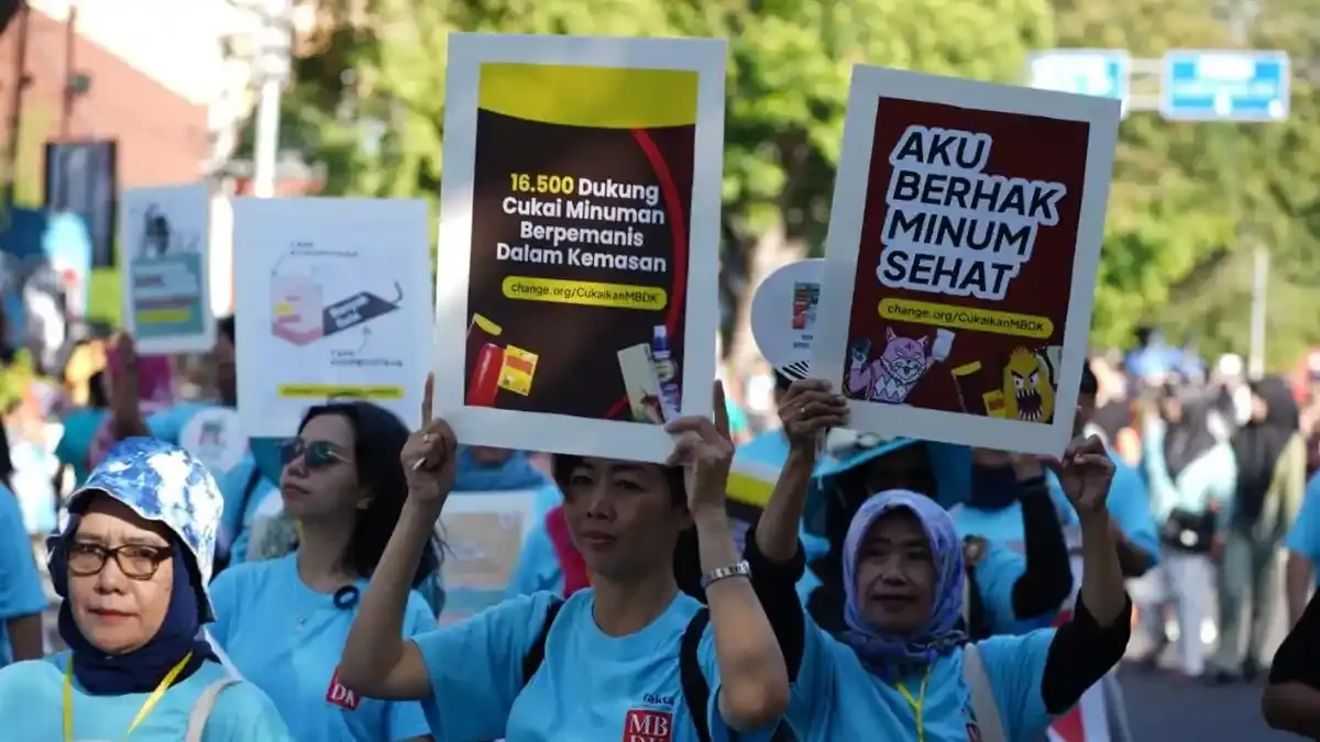 Forum Warga Kota Desak Pemerintah Segera Sahkan Cukai Minuman Berpemanis