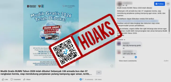 Waspadai Hoaks Pendaftaran Mudik Gratis BUMN 2026