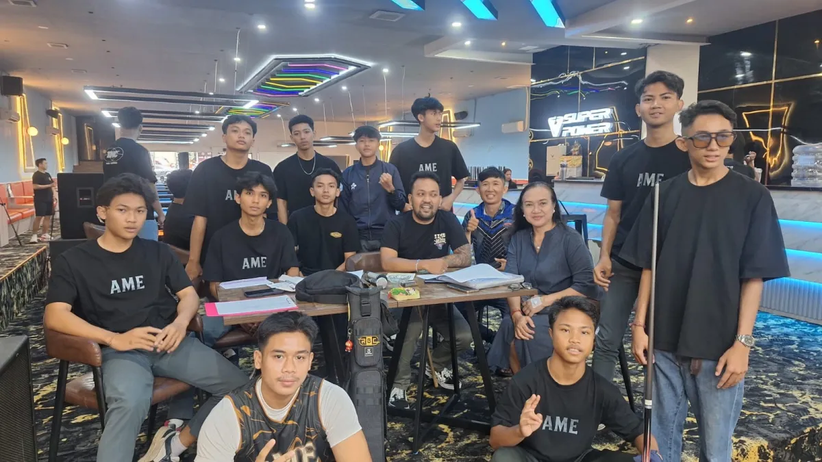 Kejuaraan Biliar SMA Digelar oleh dr Laksmi Duarsa dan AME Smansa Denpasar