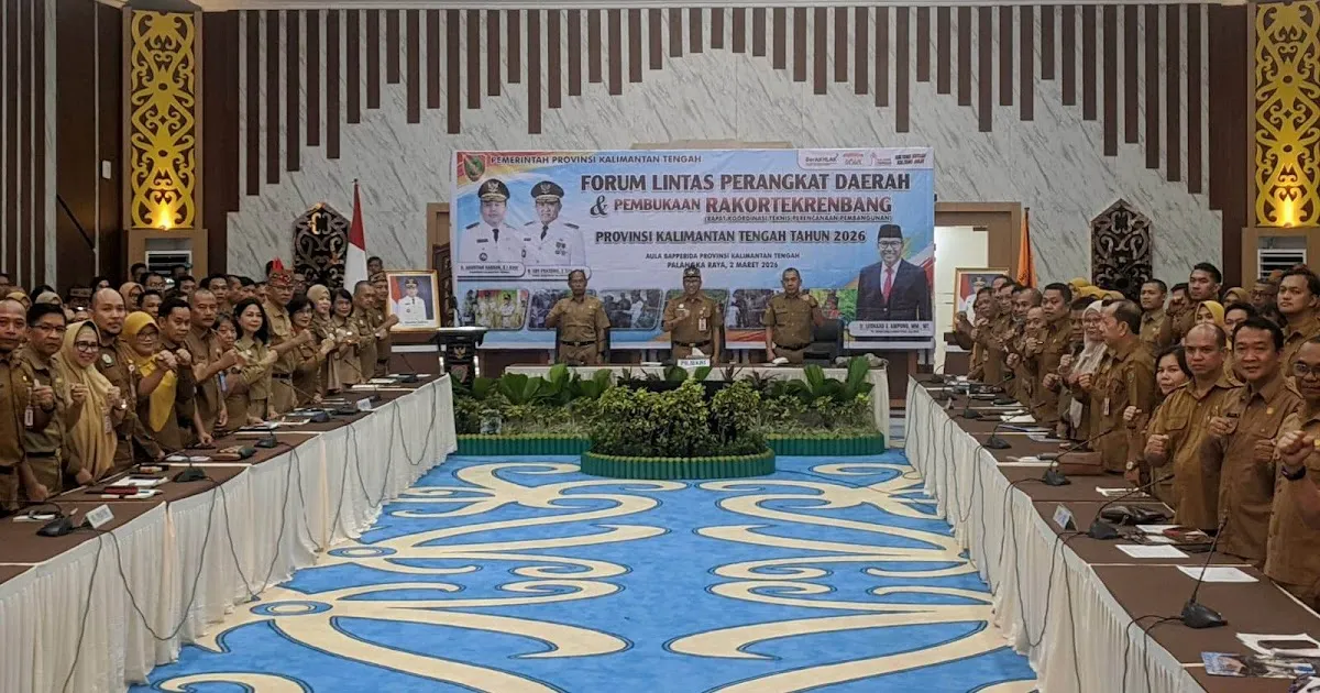 Pemprov Kalteng Matangkan Arah Pembangunan 2027 Melalui Sinkronisasi Pusat–Daerah