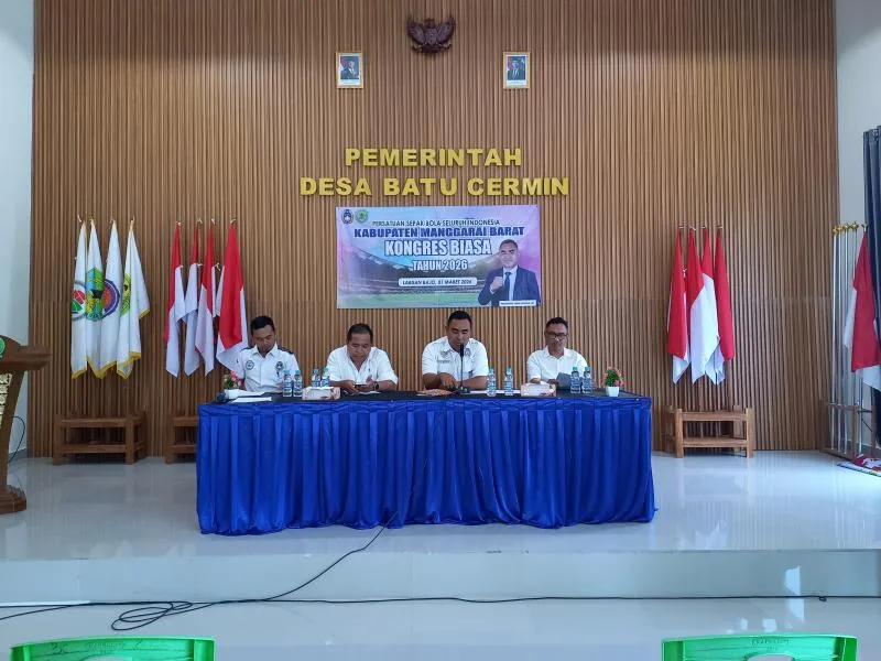 PSSI Manggarai Barat Fokus Pembinaan Usia Dini dan Persiapan PON 2028