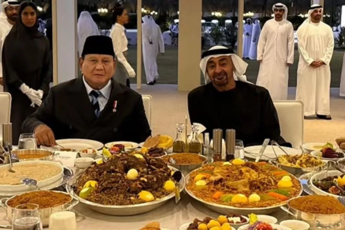 Prabowo Diterima Tujuh Pemimpin Emirat dalam Iftar di Abu Dhabi