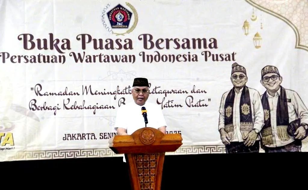 PWI Pusat Gelar Buka Puasa Bersama dan Santunan Yatim Piatu