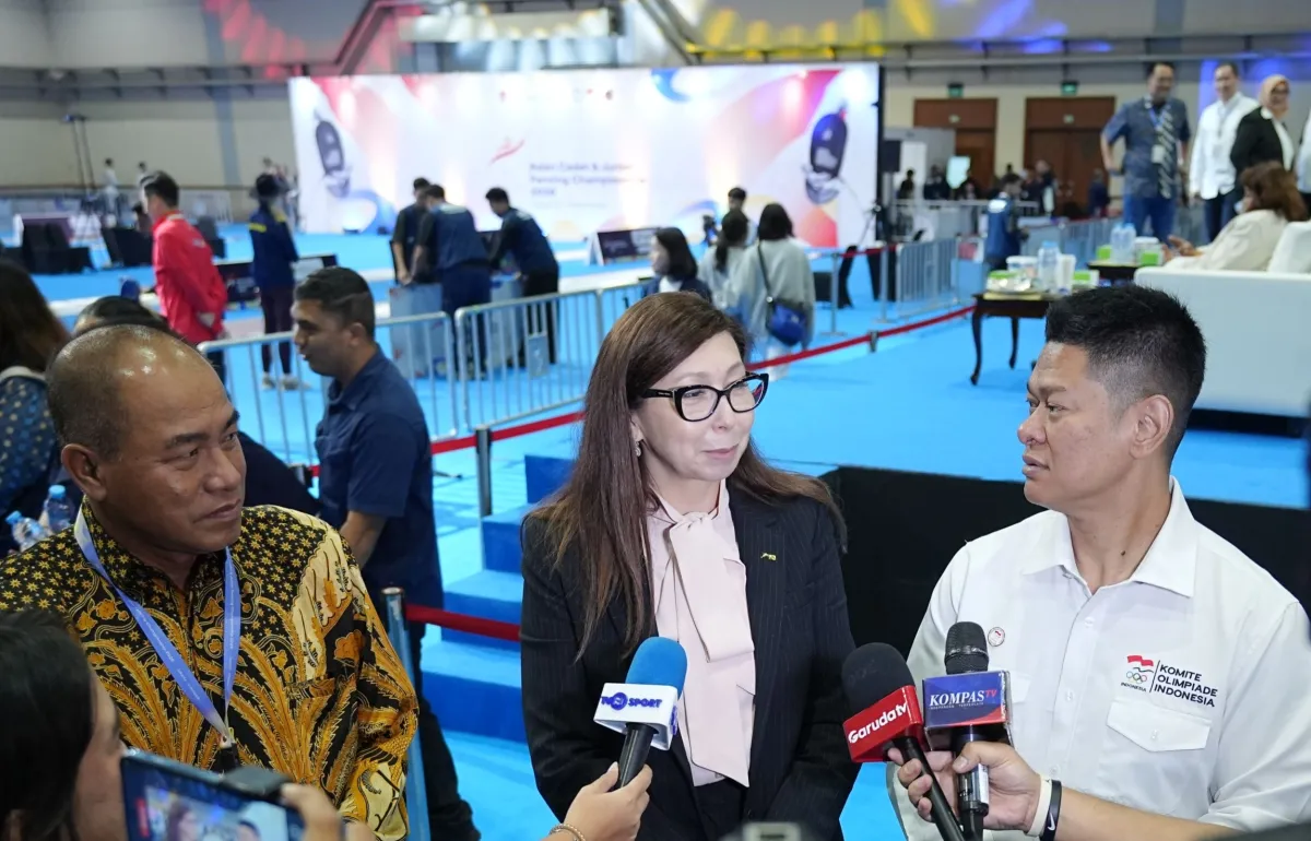 Kejuaraan Anggar Kadet & Junior Asia 2026 Dibuka, FIE Puji Penyelenggaraan Indonesia