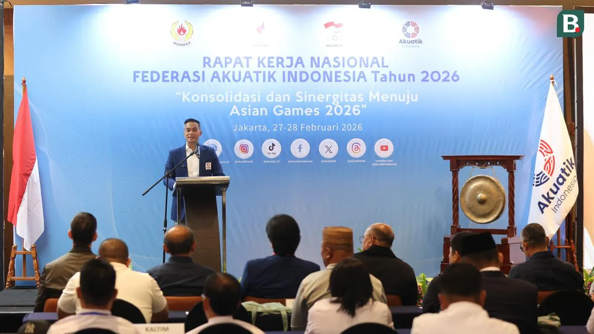 Rakernas Akuatik Indonesia: Fokus Pembinaan Atlet Muda untuk Raih Medali di Asian Games 2026