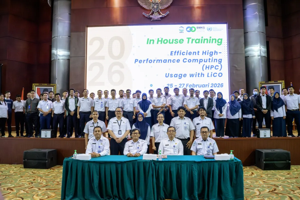 BMKG Gelar Pelatihan Pengelolaan HPC untuk Tingkatkan Kapasitas SDM