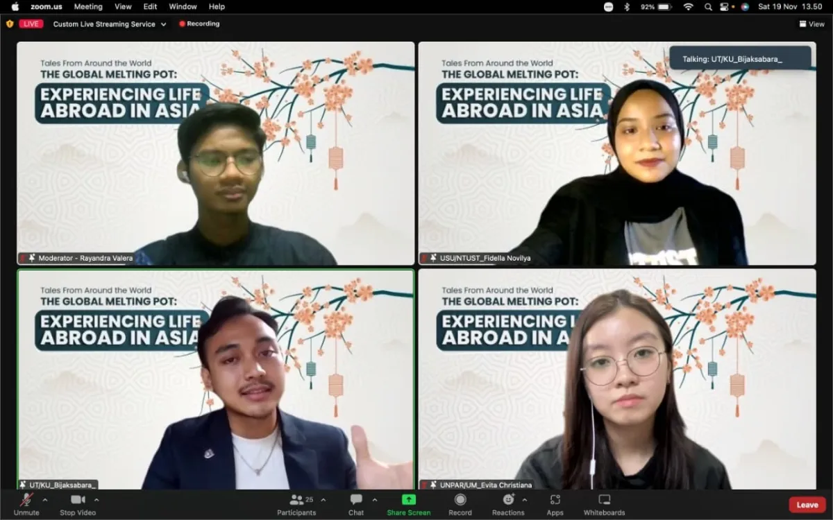 Pengalaman Berharga Awardee IISMA 2022 di Asia Dikenalkan dalam Talk Show