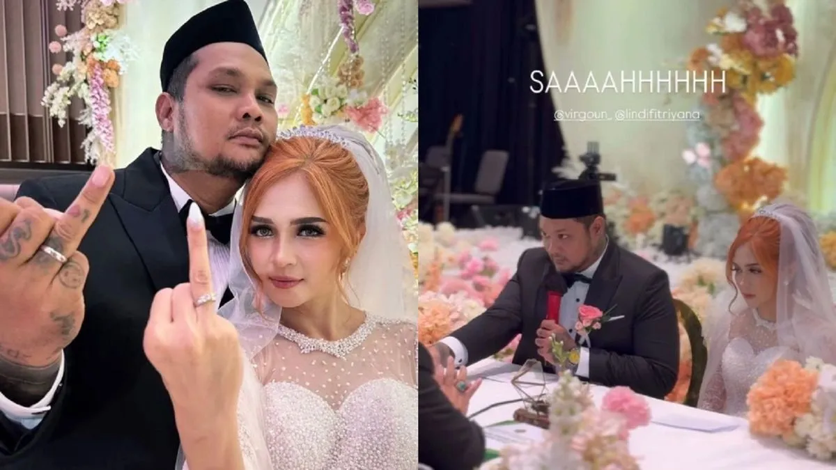 Lindi Fitriyana Resmi Menjadi Istri Virgoun