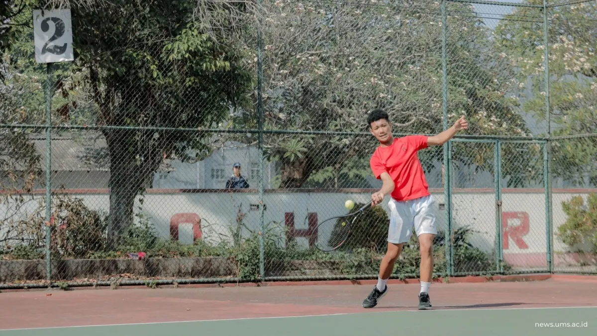 UMS Rayakan Hari Jadi ke-67 dengan Turnamen Tenis Lapangan dan Promosi Kampus