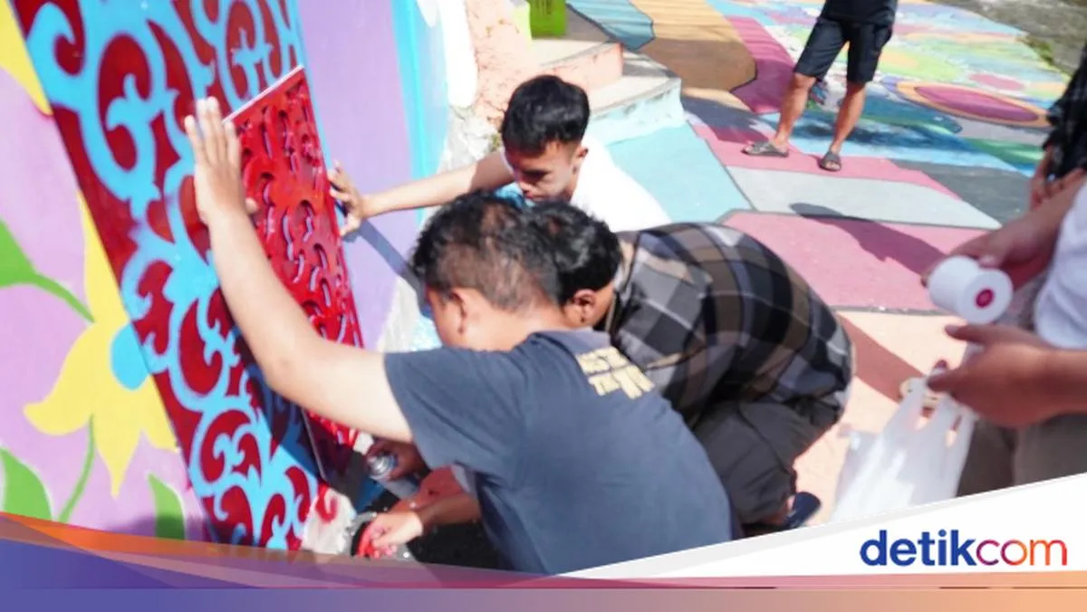 Mural Jodipan Kini Interaktif dengan Kode QR