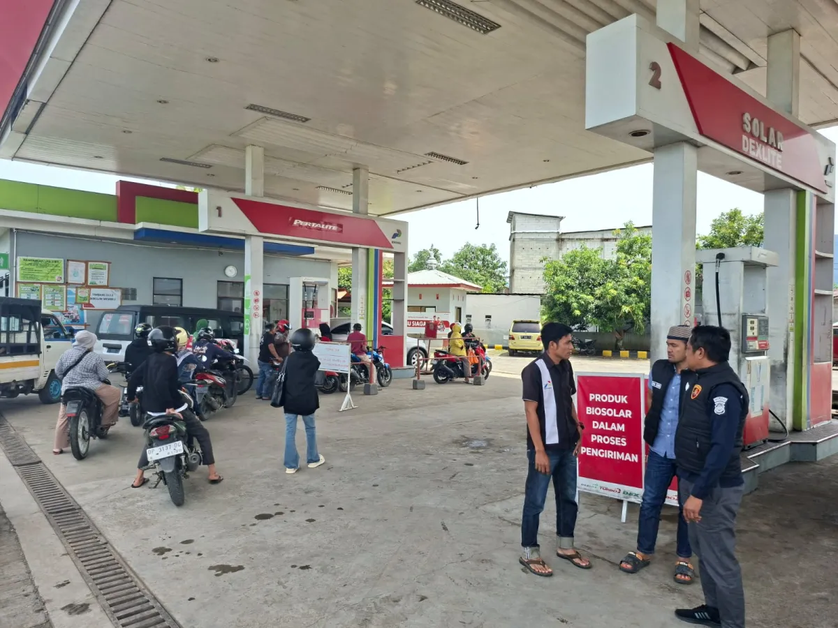 Polres Pinrang Lakukan Sidak Terkait Dugaan Penimbunan BBM Subsidi