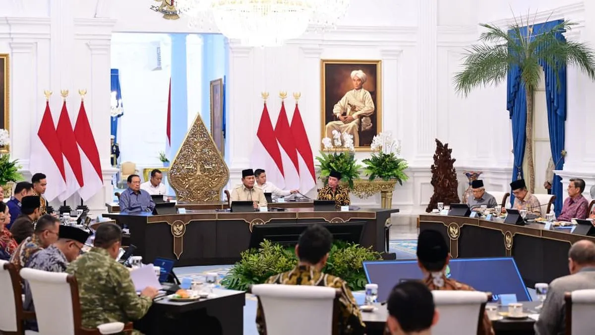 Prabowo Gelar Pertemuan Elit Bahas Isu Geopolitik di Istana Merdeka