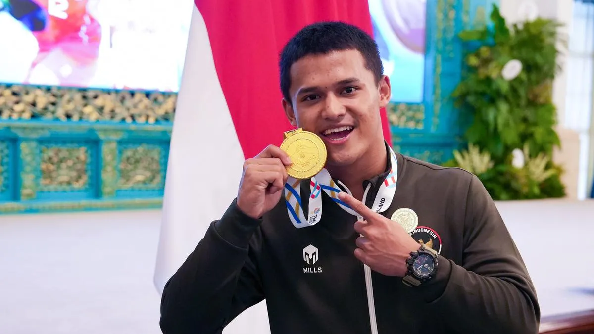 Rizki Juniansyah Raih Dua Rekor Dunia di SEA Games 2025