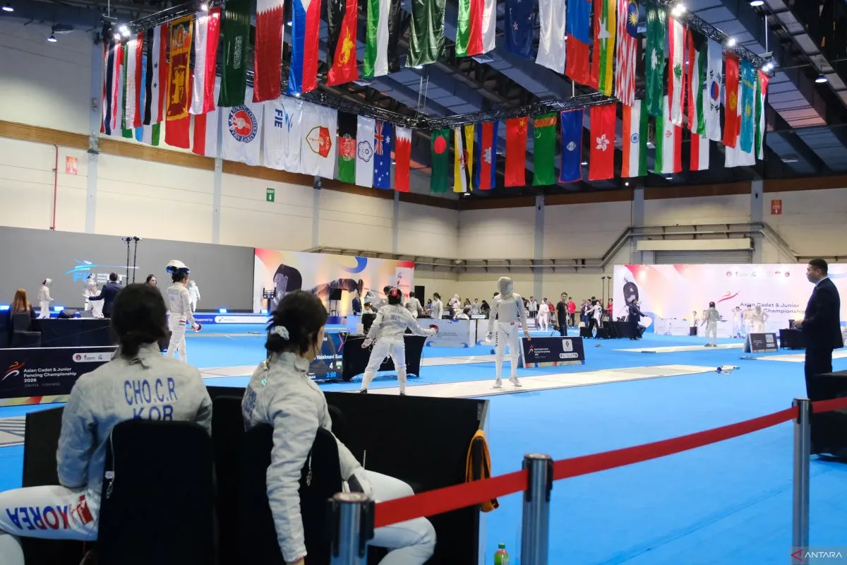 Hong Kong Kuasai Klasemen Kejuaraan Asia Anggar Kadet-Junior 2026