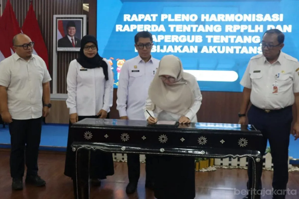 Harmonisasi Raperda RPPLH dan Rapergub Kebijakan Akuntansi DKI Jakarta