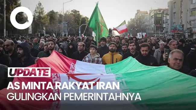 AS Dorong Rakyat Iran Gulingkan Pemerintah