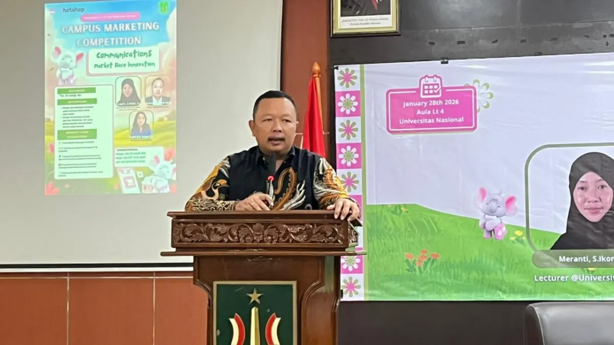 Mahasiswa Ilmu Komunikasi UNAS Ikuti Marketing Race Bersama Whatshop
