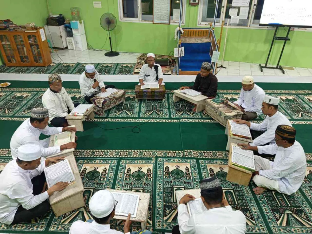 Tadarus Malam Ramadhan, Warga Binaan Lapas Kotabaru Perkuat Spiritualitas