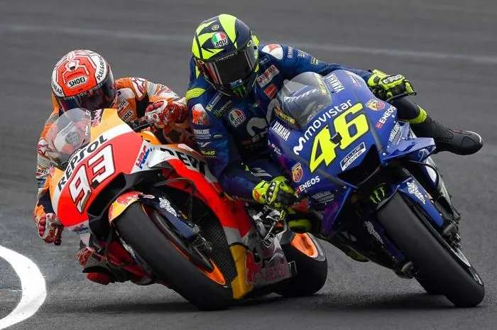 Pertemuan Valentino Rossi dan Marc Marquez di Konferensi Pers MotoGP Prancis Memicu Antisipasi