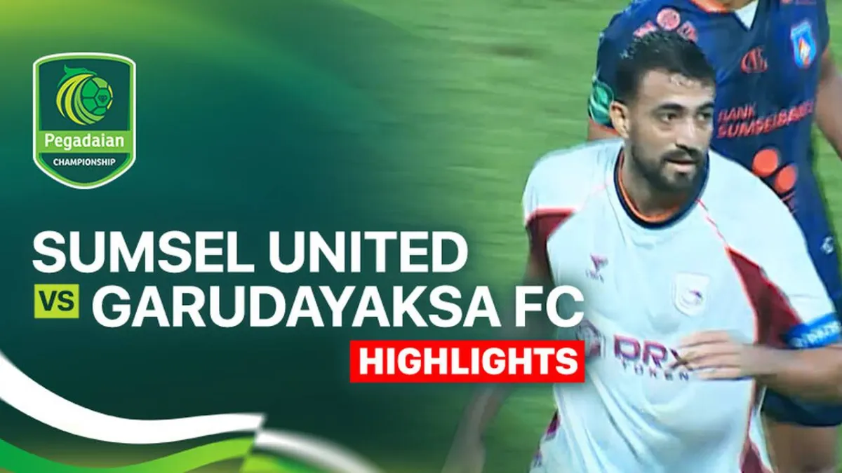 Highlight Pertandingan Sumsel United vs Garudayaksa FC di Pegadaian Championship 2025