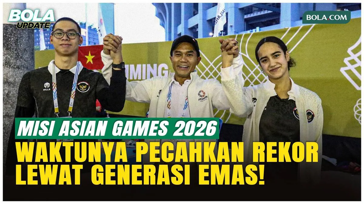 Akuatik Indonesia Targetkan Medali di Asian Games 2026 Setelah 26 Tahun