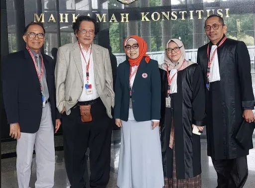 Prof. Djohansjah Marzoeki Perjuangkan Kemerdekaan Kolegium Kedokteran di MK