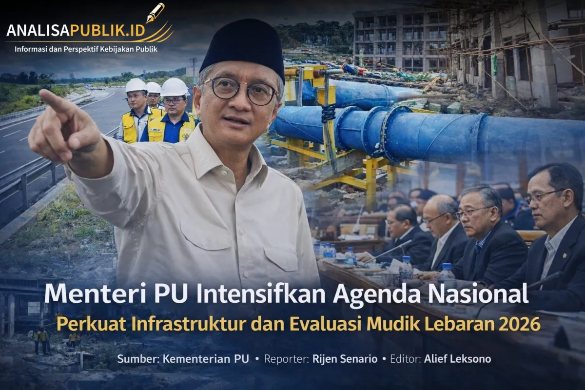 Kementerian PU Perkuat Infrastruktur dan Evaluasi Mudik Lebaran 2026