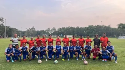 Oldcrack 77 FC Menang 2-0 atas Polresta Deli Serdang dalam Pertandingan Persahabatan