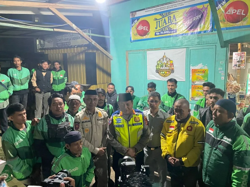 Sinergi Keselamatan Lalu Lintas: Sahur On The Jack Bersama Gojek Kendari