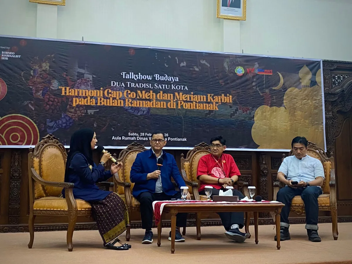 Talkshow Borneo Journalist Hub Angkat Toleransi di Pontianak