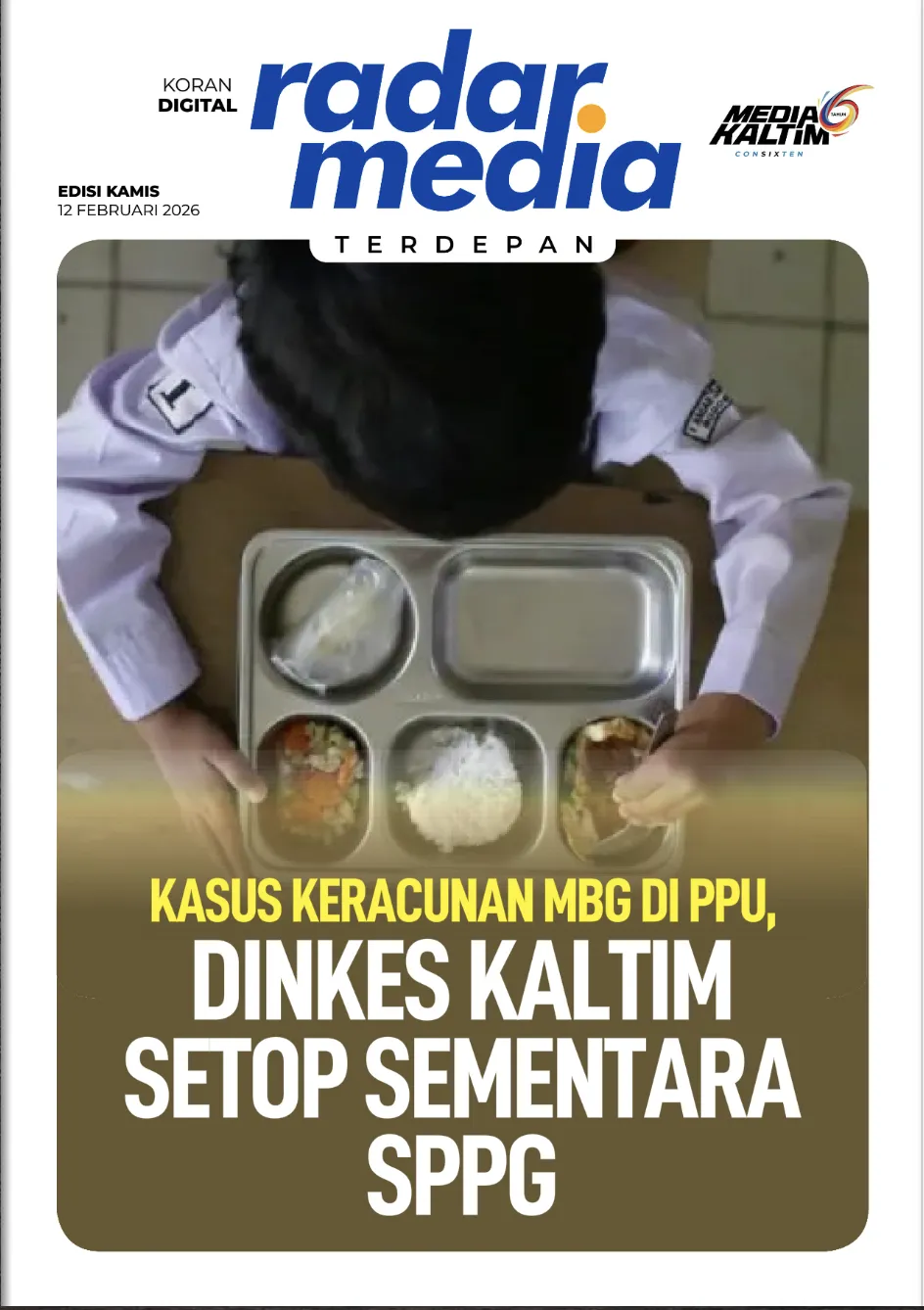 Dinkes Kaltim Hentikan Sementara Operasional SPPG Usai Kasus Keracunan Massal