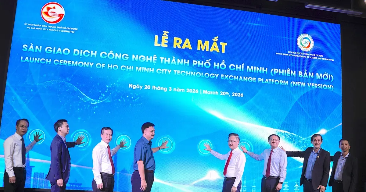 Peluncuran Versi Baru Platform Pertukaran Teknologi di Kota Ho Chi Minh