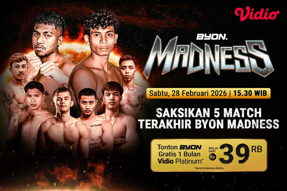 BYON Madness 3 Tersedia Eksklusif di Vidio pada 28 Februari 2026