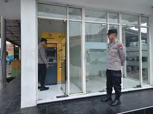 Polsek Sananwetan Lakukan Patroli Keamanan di Obyek Perbankan