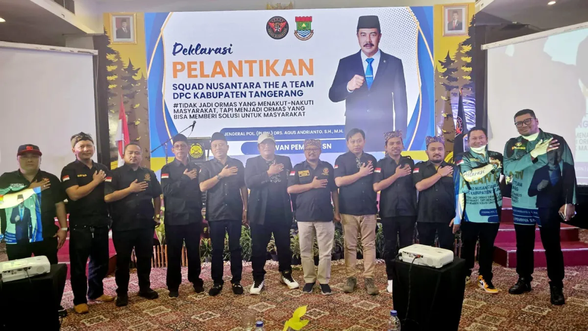 DPC Squad Nusantara Kabupaten Tangerang Resmi Dilantik