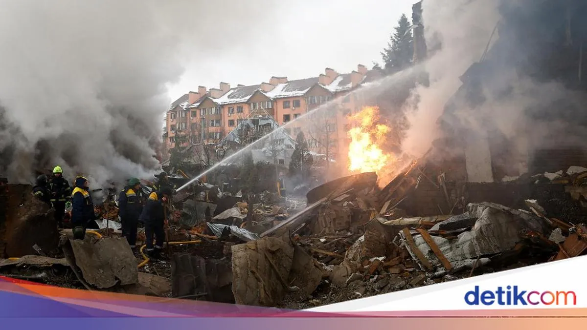 Serangan Besar-besaran Rusia: 420 Drone dan 39 Rudal Hantam Ukraina