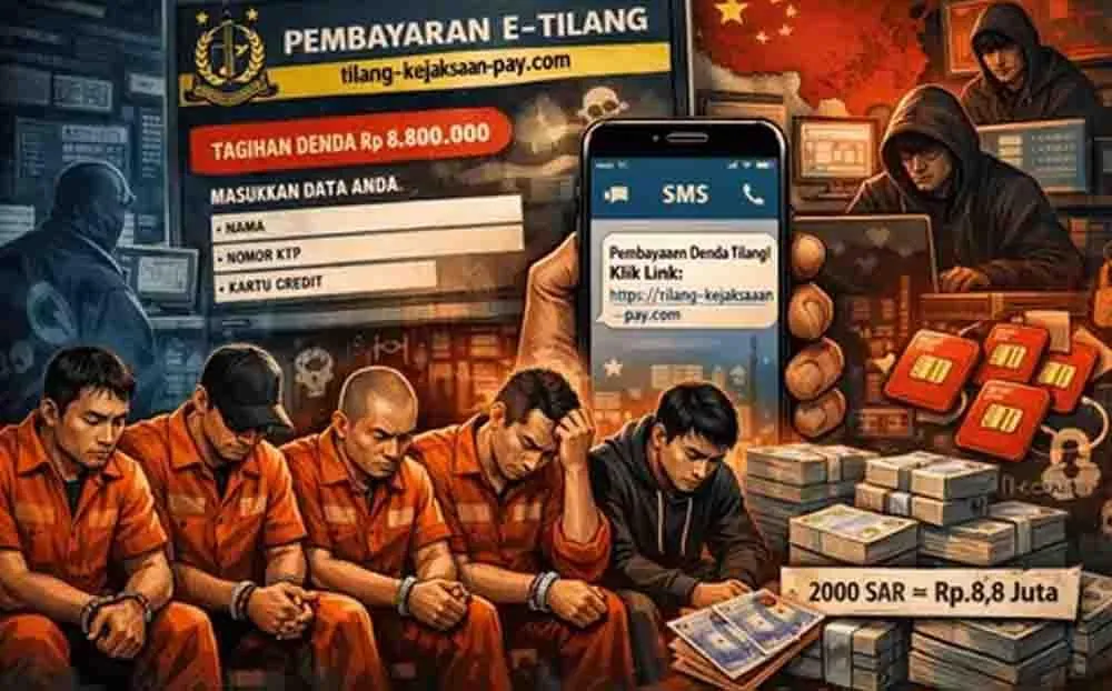 Polisi Bongkar Jaringan Phishing Internasional yang Targetkan Warga Indonesia
