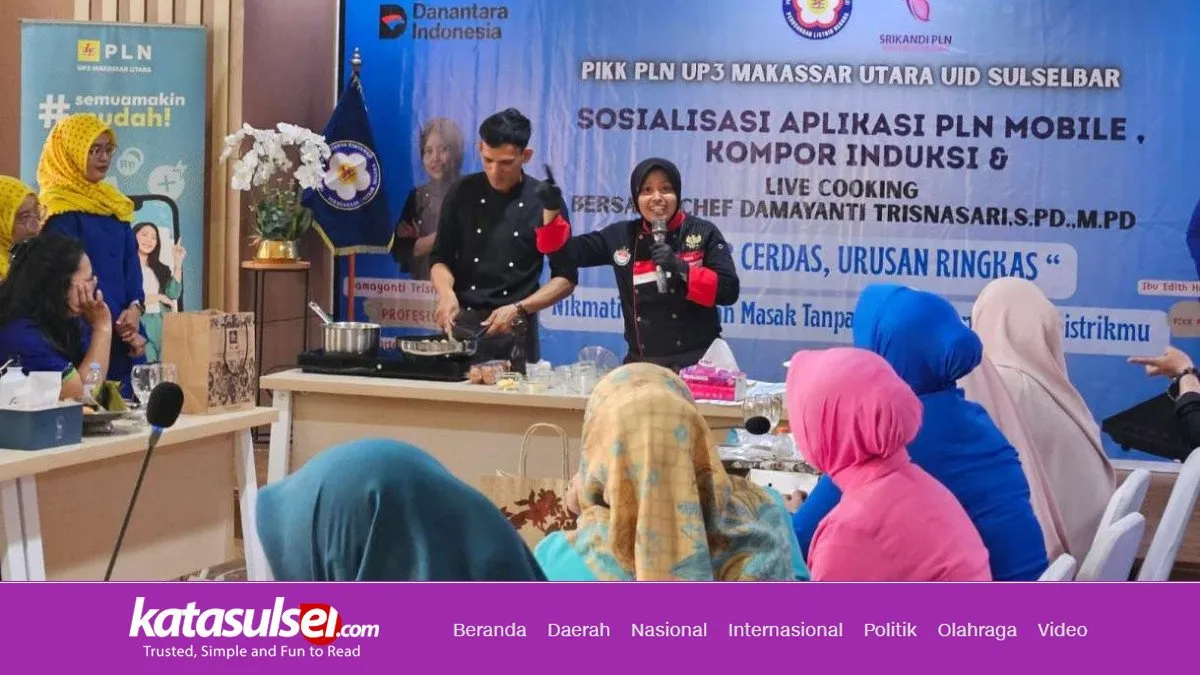 Kaprodi Seni Kuliner UMS Rappang Edukasi Dapur Hemat Energi dengan Kompor Induksi