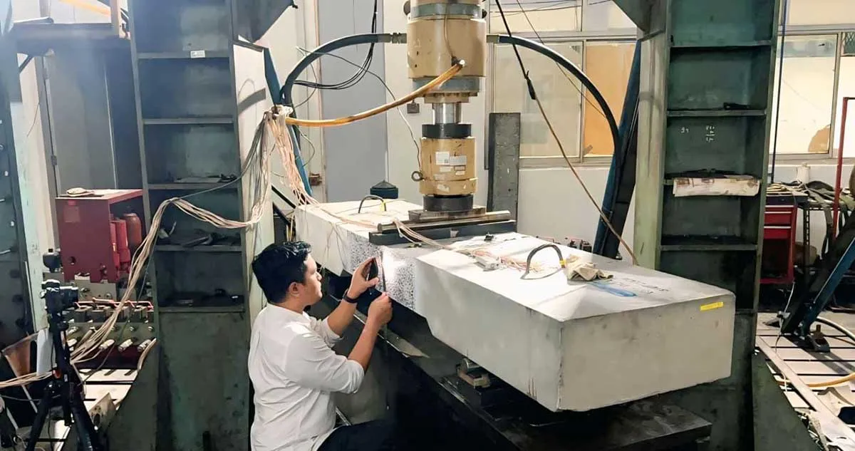 Inovasi Slab Track Kereta Cepat dari Disertasi ITS