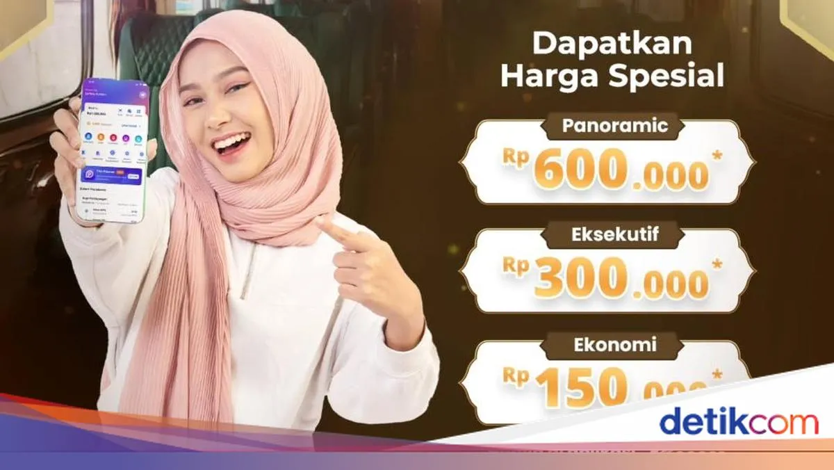 Promo Flash Sale Tiket Kereta Api Lebaran 2026 Dimulai Hari Ini