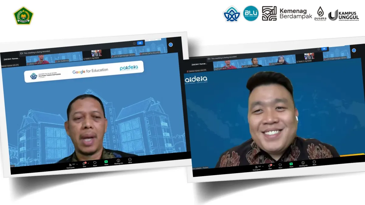 UIN STS Jambi Gelar Sertifikasi Google Gemini untuk Tingkatkan Kompetensi Digital