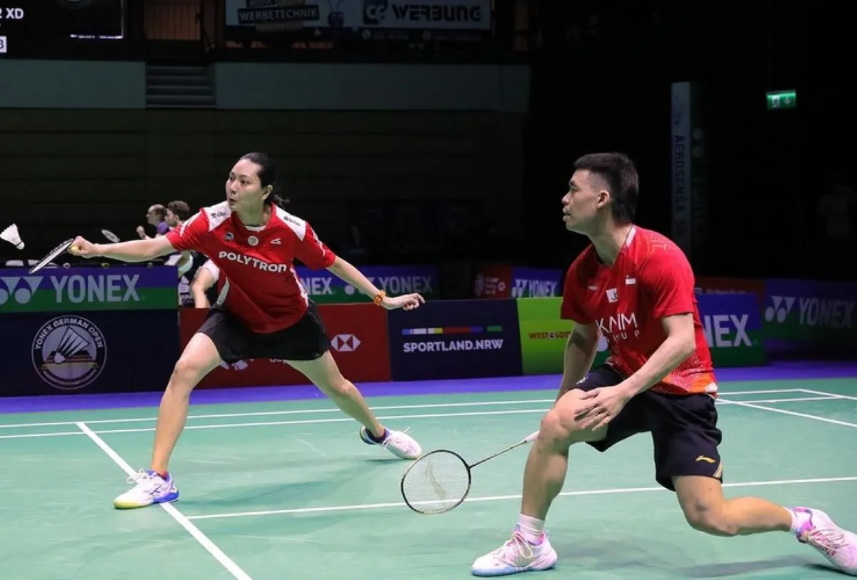 Terry/Gloria Siap Tantang Unggulan Denmark di 16 Besar German Open 2026