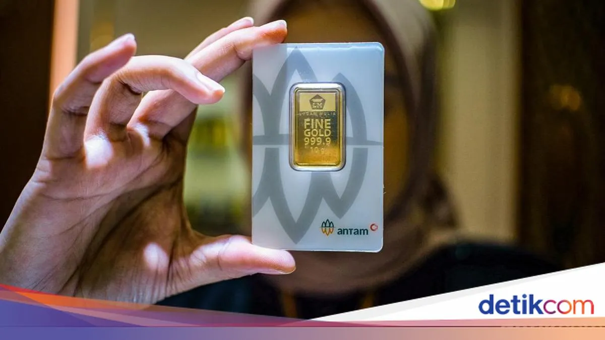 Harga Emas Antam Kembali Menembus Rp 3 Juta per Gram