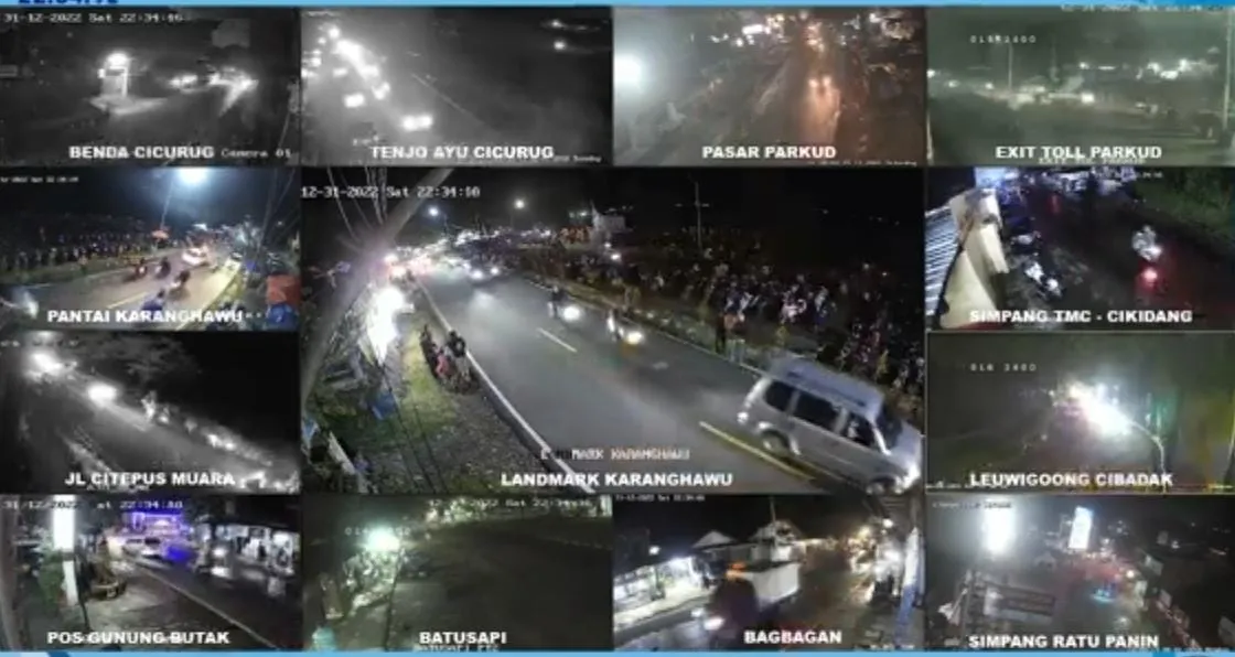 Polres Sukabumi Pasang 10 CCTV untuk Pantau Arus Lalu Lintas Saat Mudik Lebaran