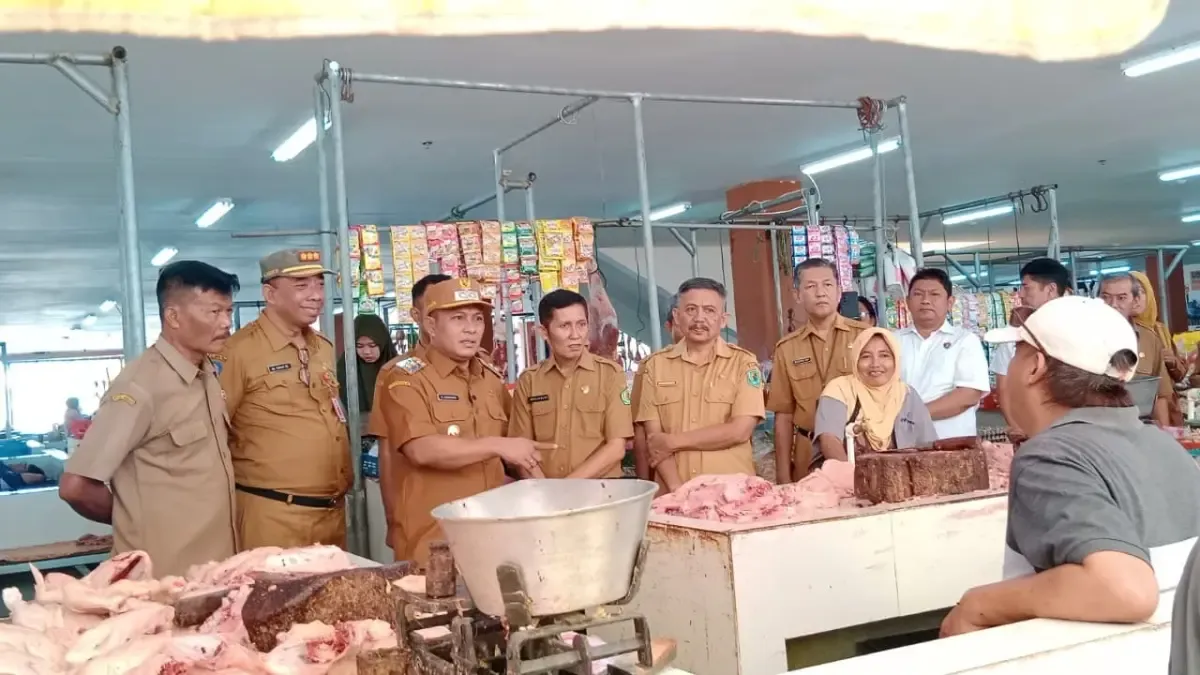 Wakil Bupati Pamekasan Pantau Stabilitas Harga Pangan Jelang Idul Fitri